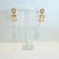 Drop Diamond Earrings