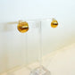 Textured Round Gold Stud