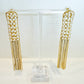 Pearl Diamond Drop Earrings