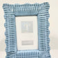 Blue Wicker Weave Frame