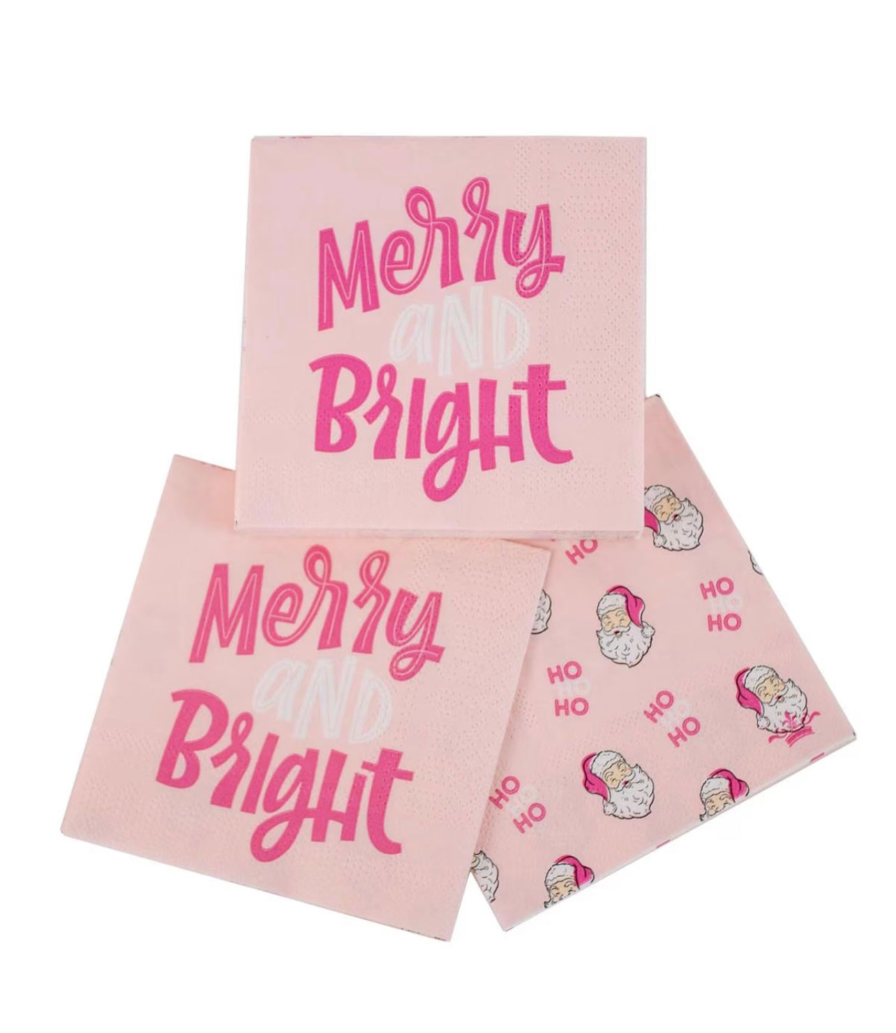 Merry & Bright Cocktail Napkins