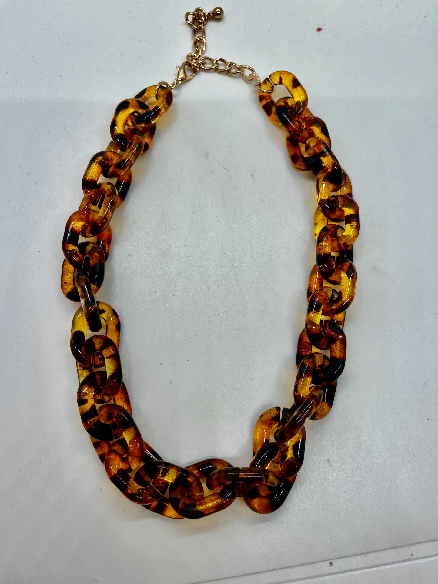 Acrylic Tortoise Necklace