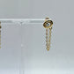 Earring of the Week: Chain Gem Studs