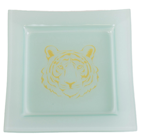 Teal Tiger Platter