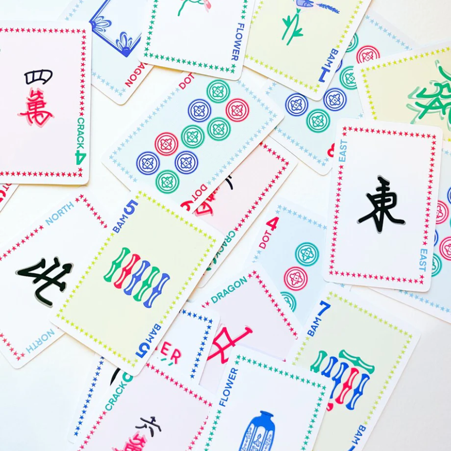 Play Away Mahjong Cards