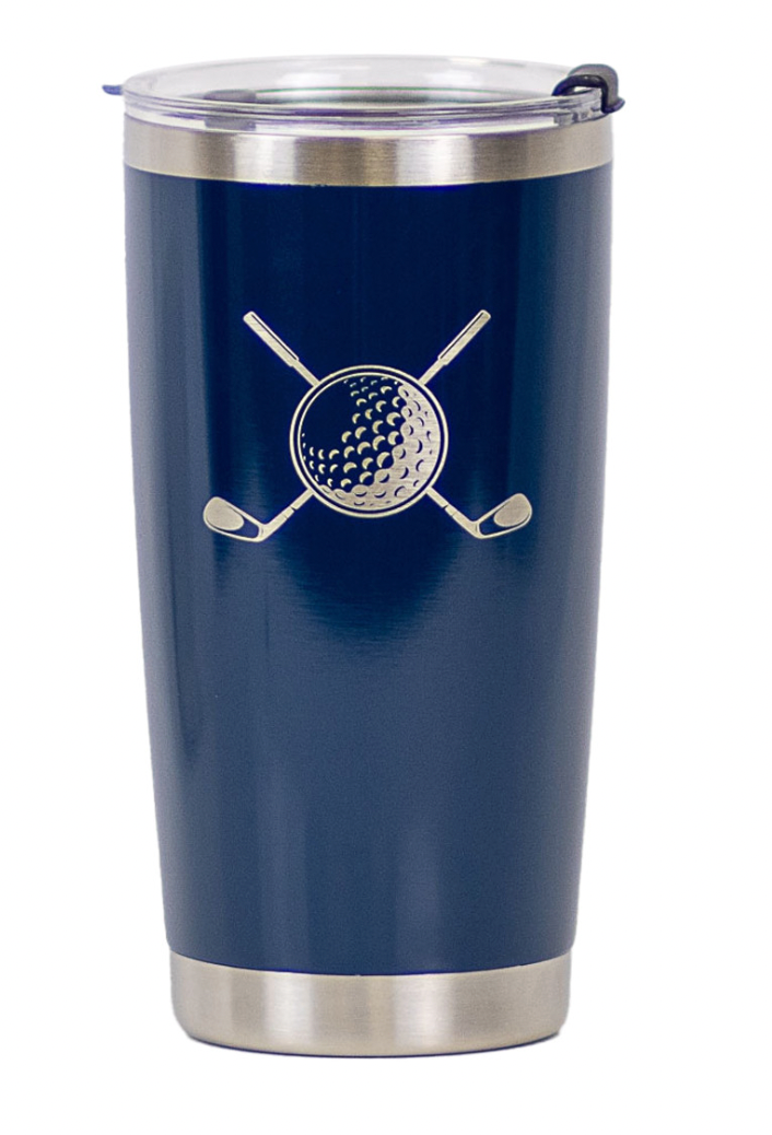 Etched Stainless Tumbler