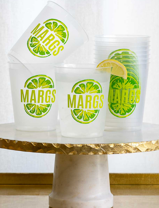 Margs Party Frosted Cups