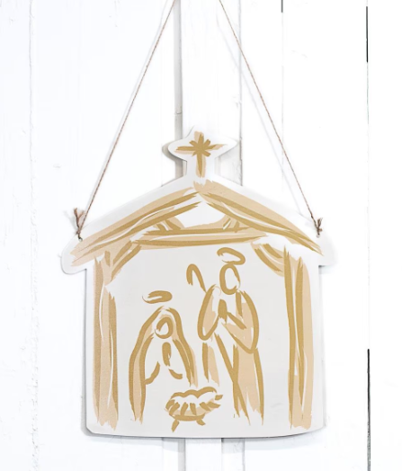 Nativity Door Hanger