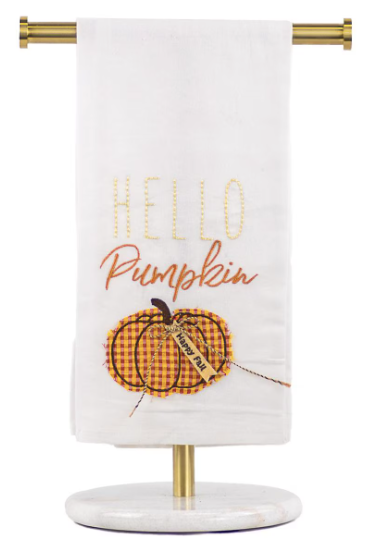 Hello Pumpkin Hand Towel