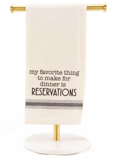 Make Reservations Hand Towel