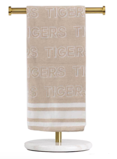 Tiger Jacquard Hand Towel