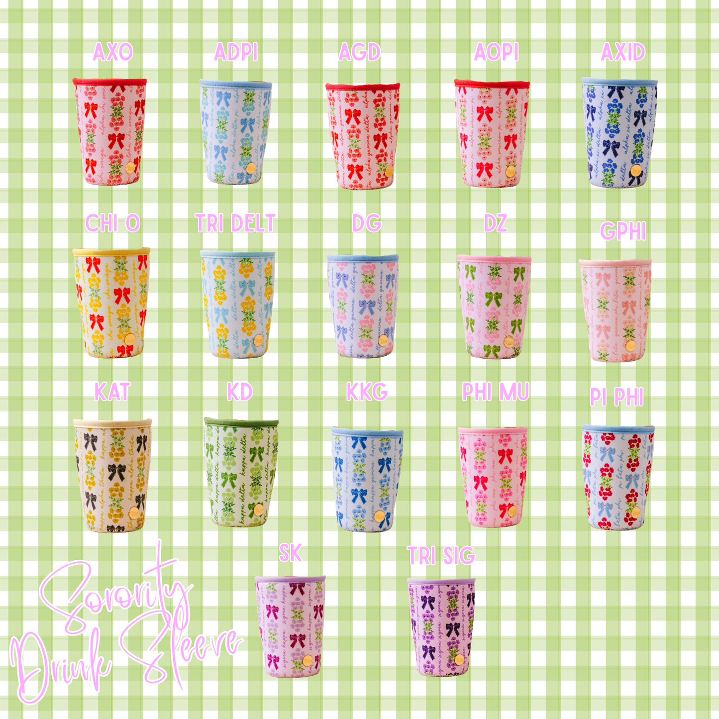 Sorority Drink Sleeve
