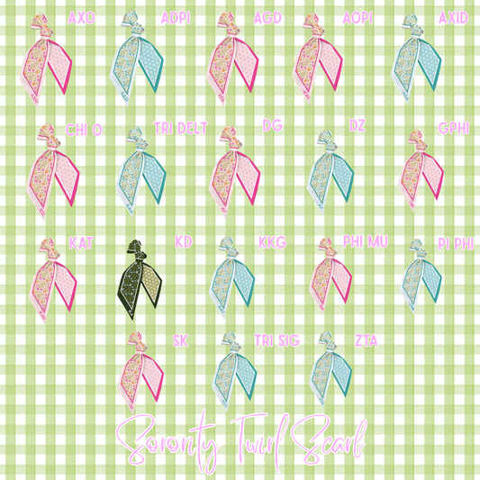 Sorority Twirl Scarf