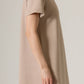 P. CILL Butter Modal Short Sleeve Dress: Navy / S