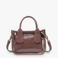 M2225CR Stacey Clear Satchel w/ Inner Bag: Mauve