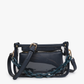 M2226CR Jessica Clear Crossbody w/ Chain: Orange