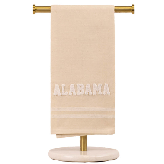 Alabama Embroidery Hand Towel