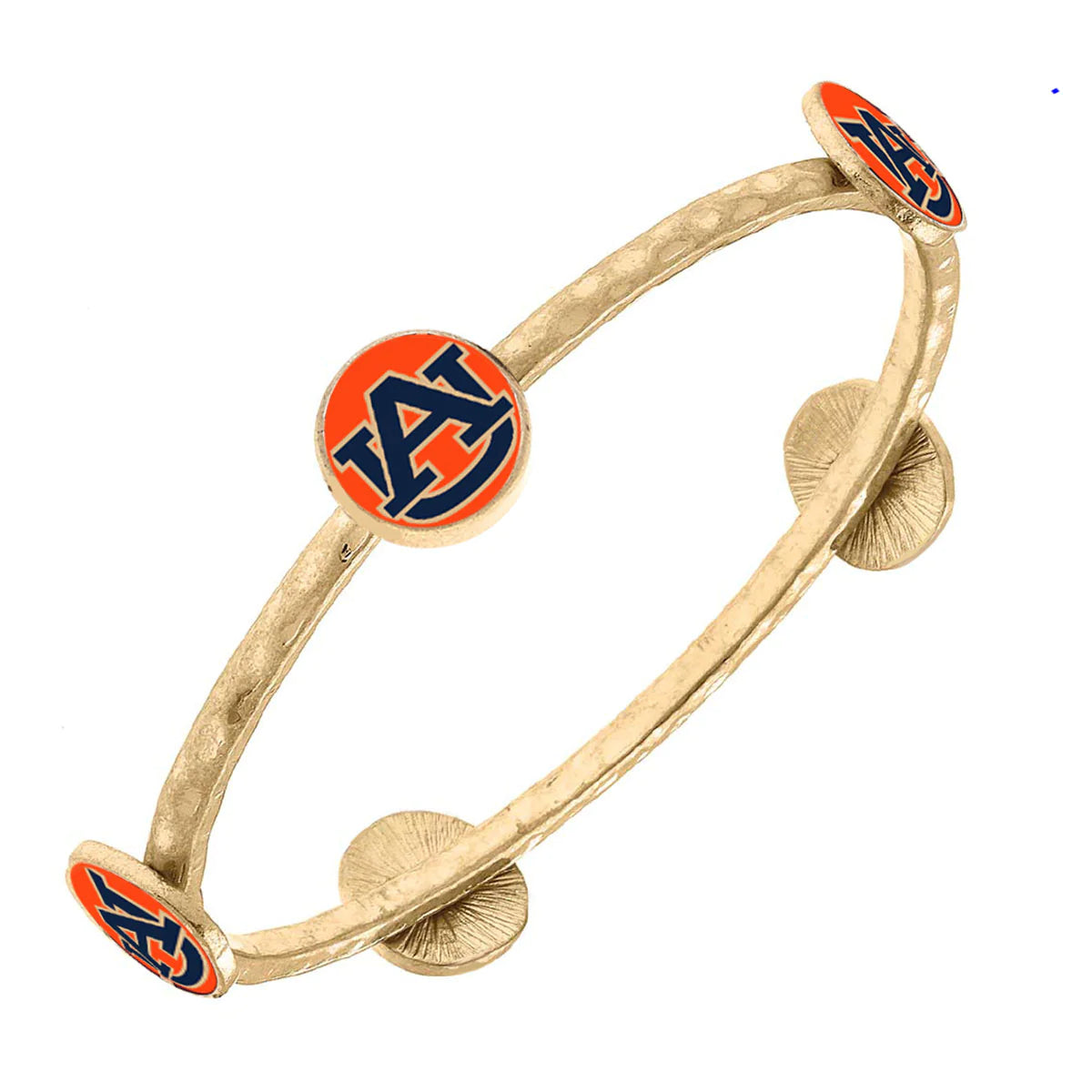 Auburn University Logo Bangle Bracelet
