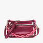 M2226CR Jessica Clear Crossbody w/ Chain: Orange