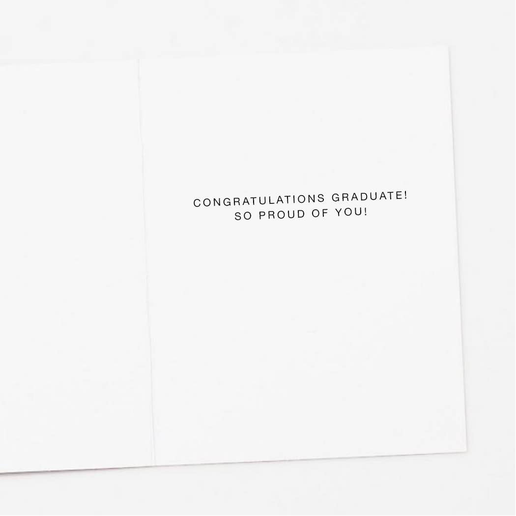 Coco Chanel Graduation Card