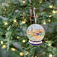 Enamel Auburn University Snow Globe Ornament, Christmas