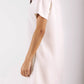 P. CILL Butter Modal Short Sleeve Dress: Navy / XS