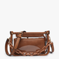M2226CR Jessica Clear Crossbody w/ Chain: Orange