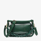 M2226CR Jessica Clear Crossbody w/ Chain: Orange