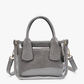 M2225CR Stacey Clear Satchel w/ Inner Bag: Mauve