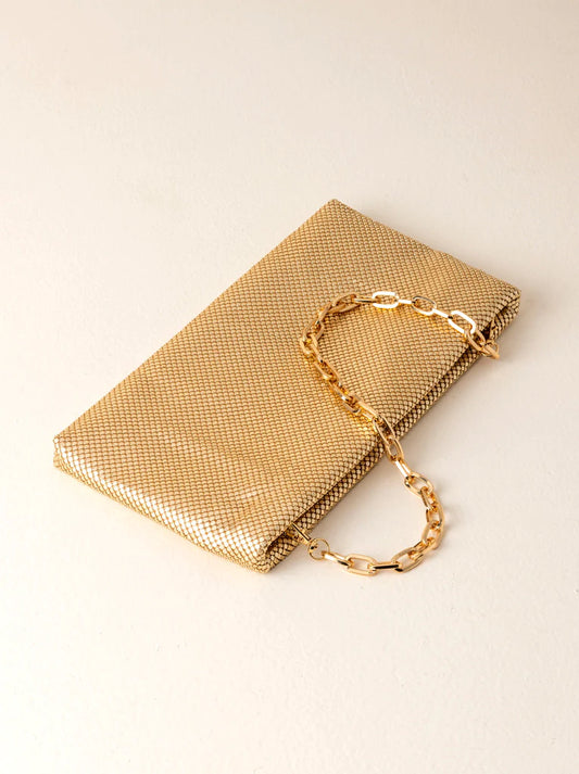 Gold Cameron Shoulder Bag