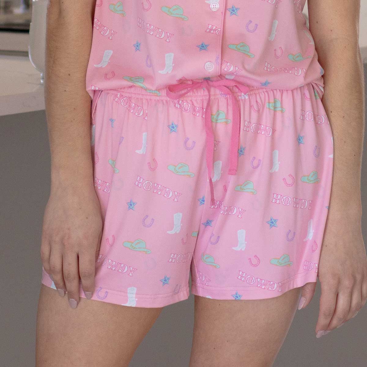 Howdy Friends Sleep Shorts