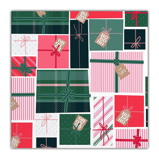 Presents Beverage Napkins - 20 ct