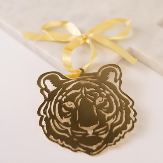 Gold Mascot Face Ornaments