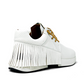 Pepa White Fringe Sneakers