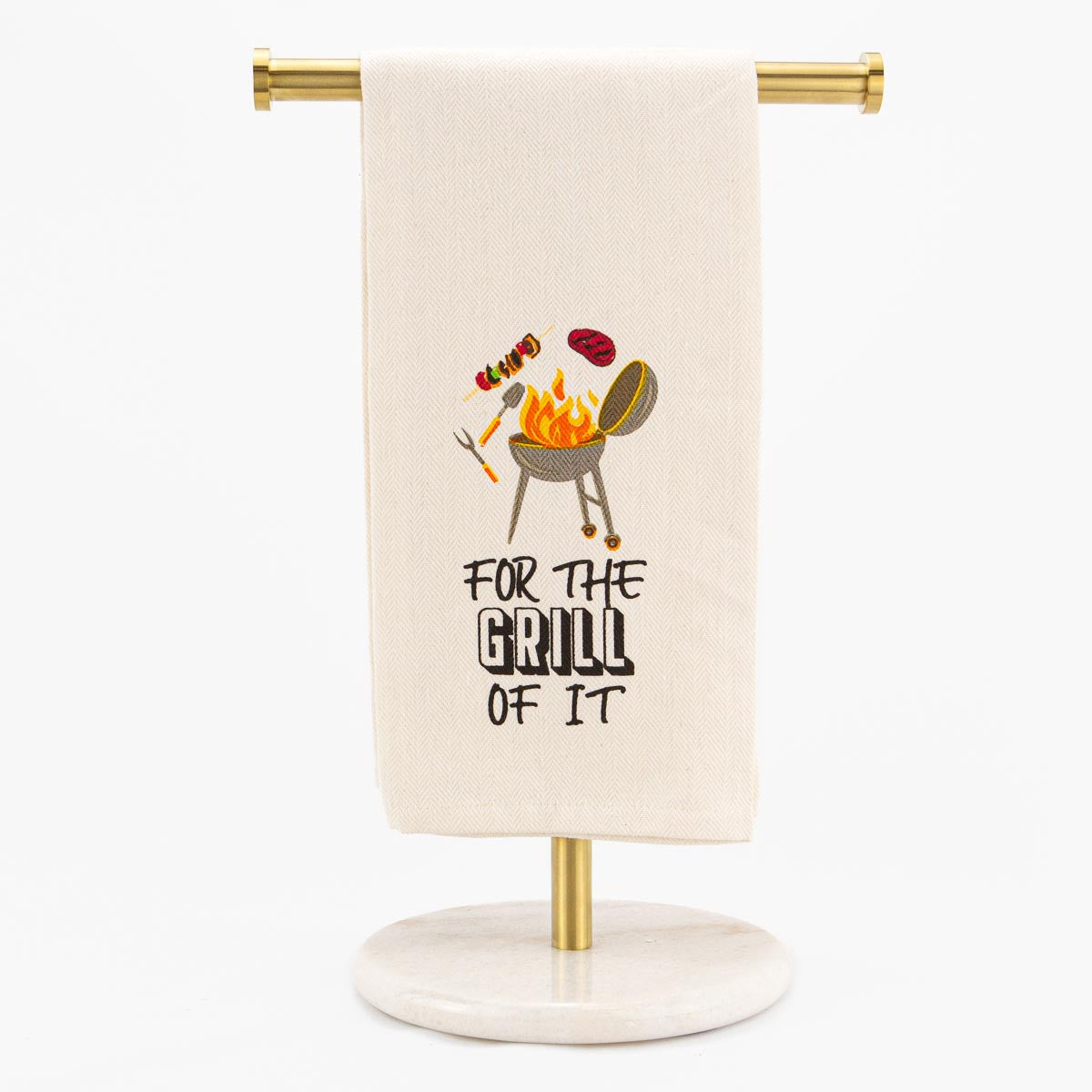 For the Grill of It Hand Towel