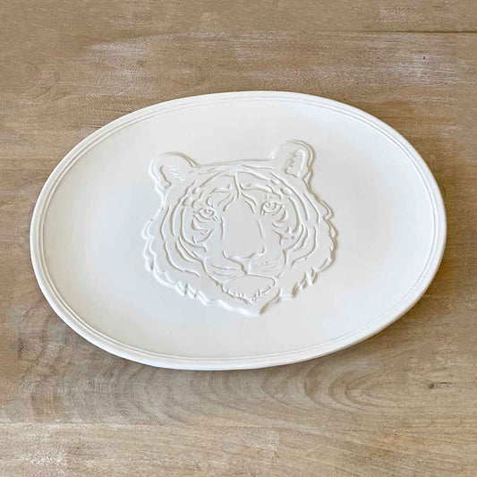Go Get Em Tiger Oval Platter