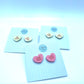 Candy Heart Studs