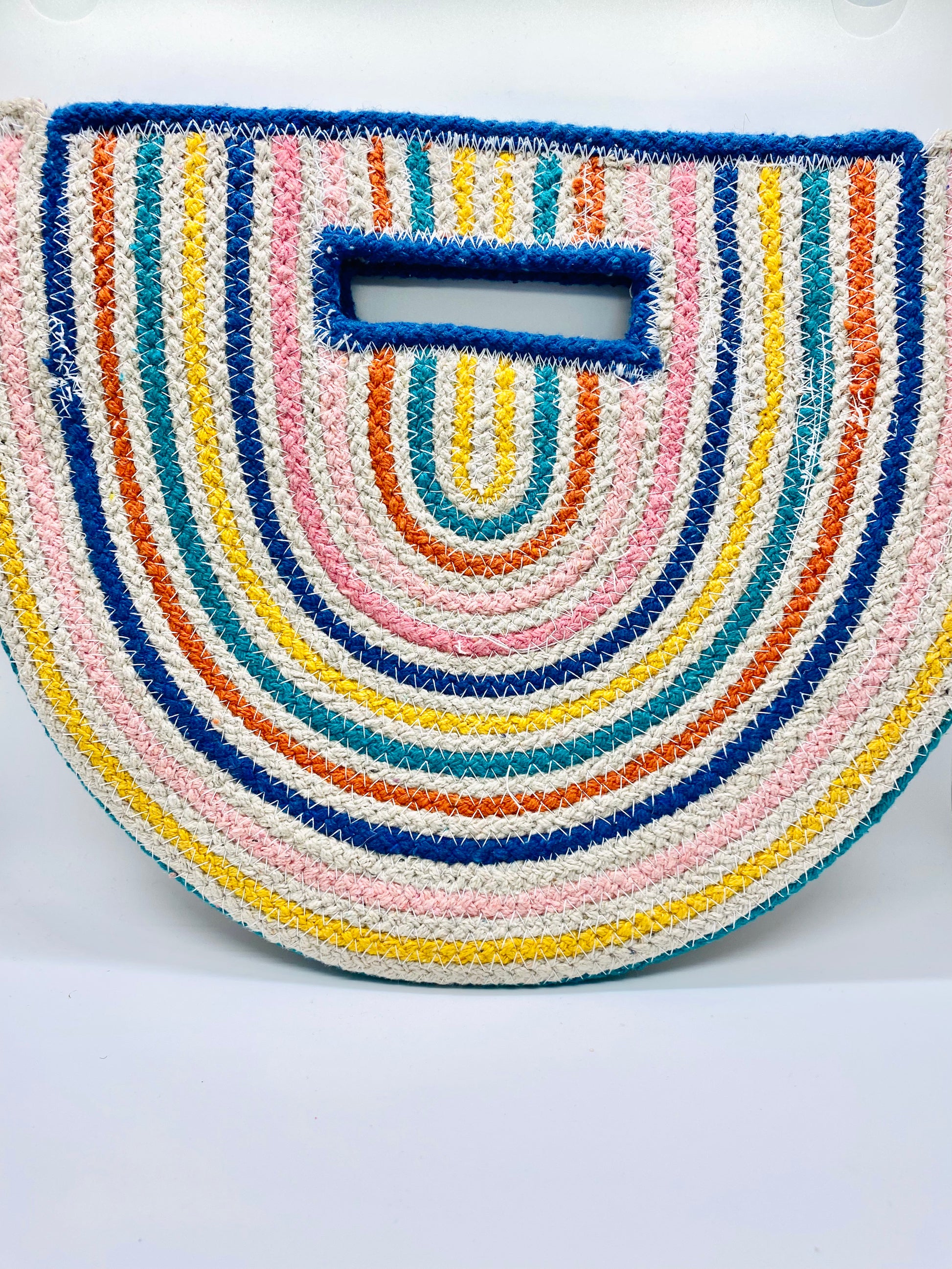 Round Rainbow Bag