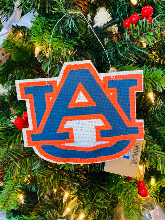 A War Eagle Christmas Ornament