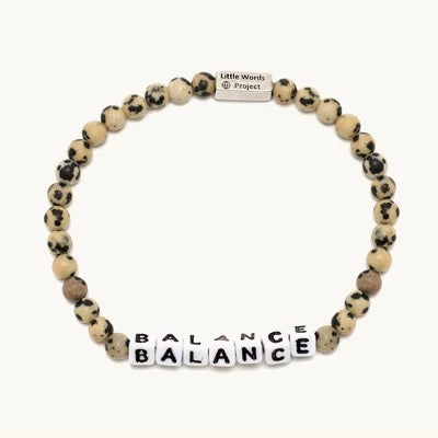 Little Worlds Men's Bracelets Dalmatian Jasper