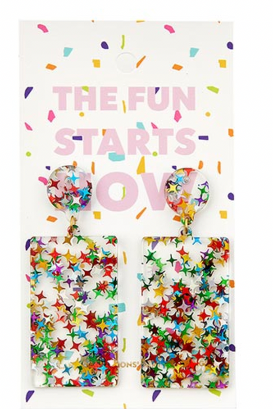 Party Earrings - Fun Starts Now