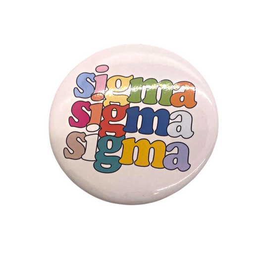 Sorority Colorful Button
