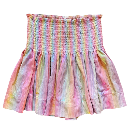 Queen of Sparkles Rainbow Swing Shorts
