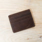 Leather Embossed Slim Wallet