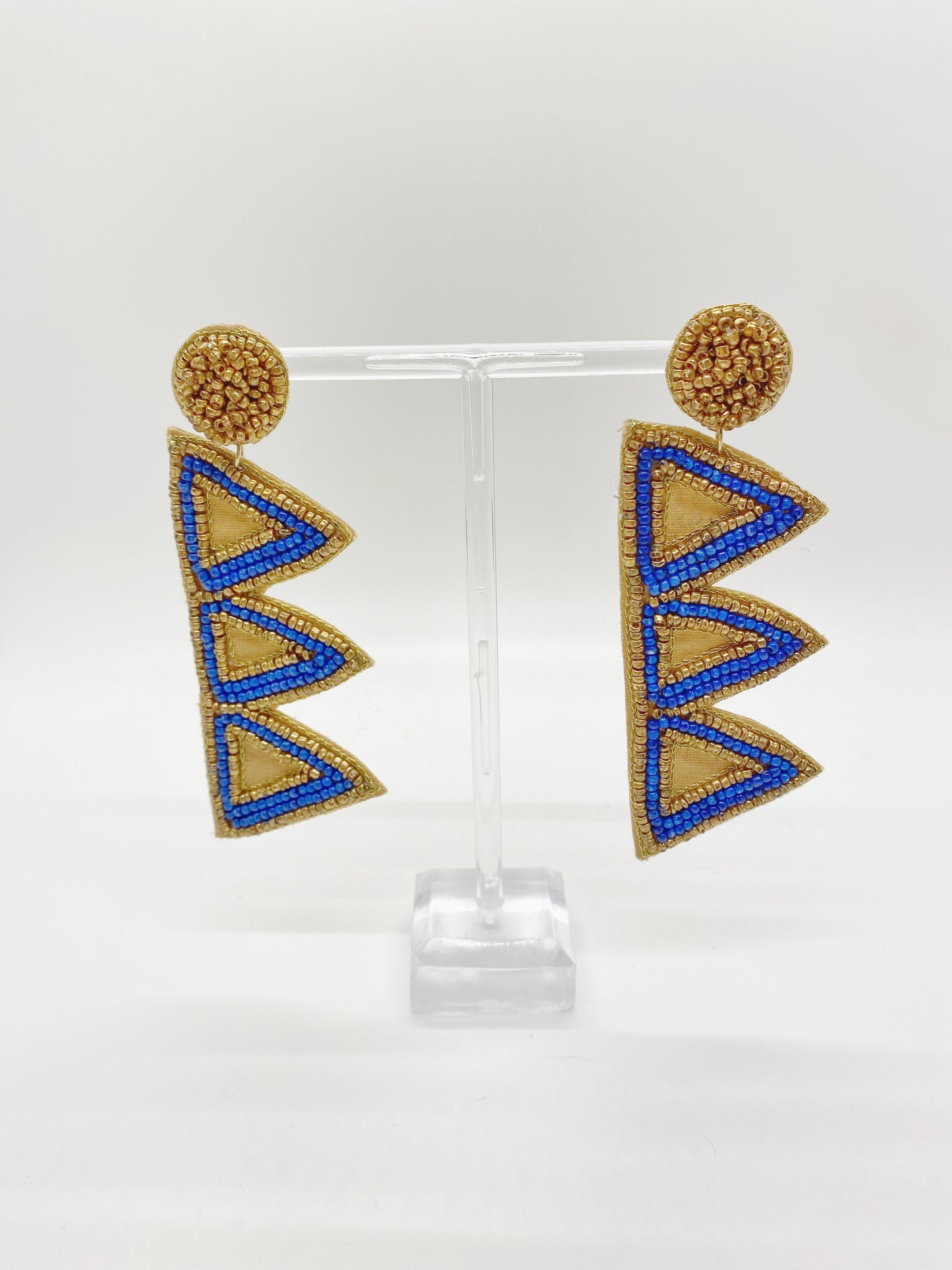 Beaded Sisterhood Sorority Earrings