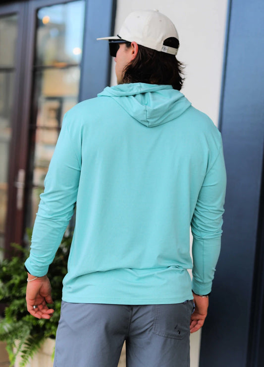 Burlebo Performance Hoodie - Chalky Mint
