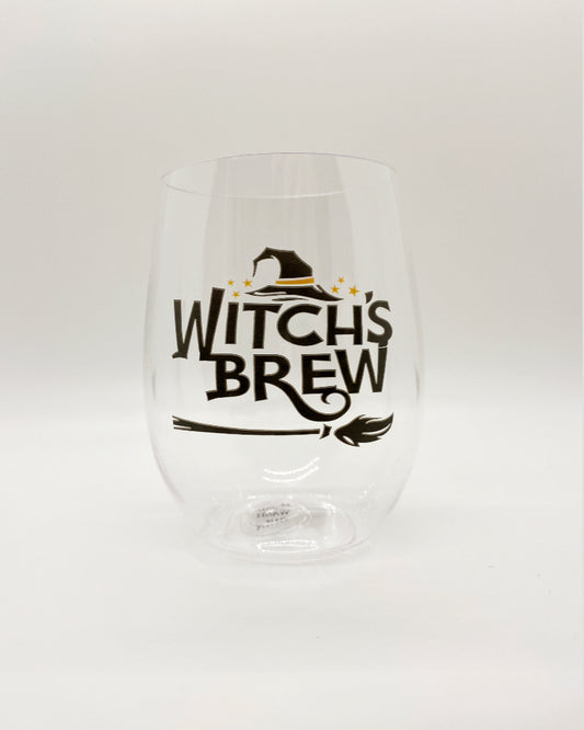 Witch's Brew Wine Glass