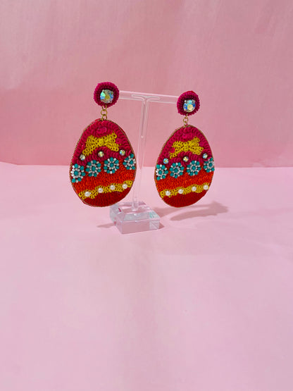 Easter Egg Hunt Earring