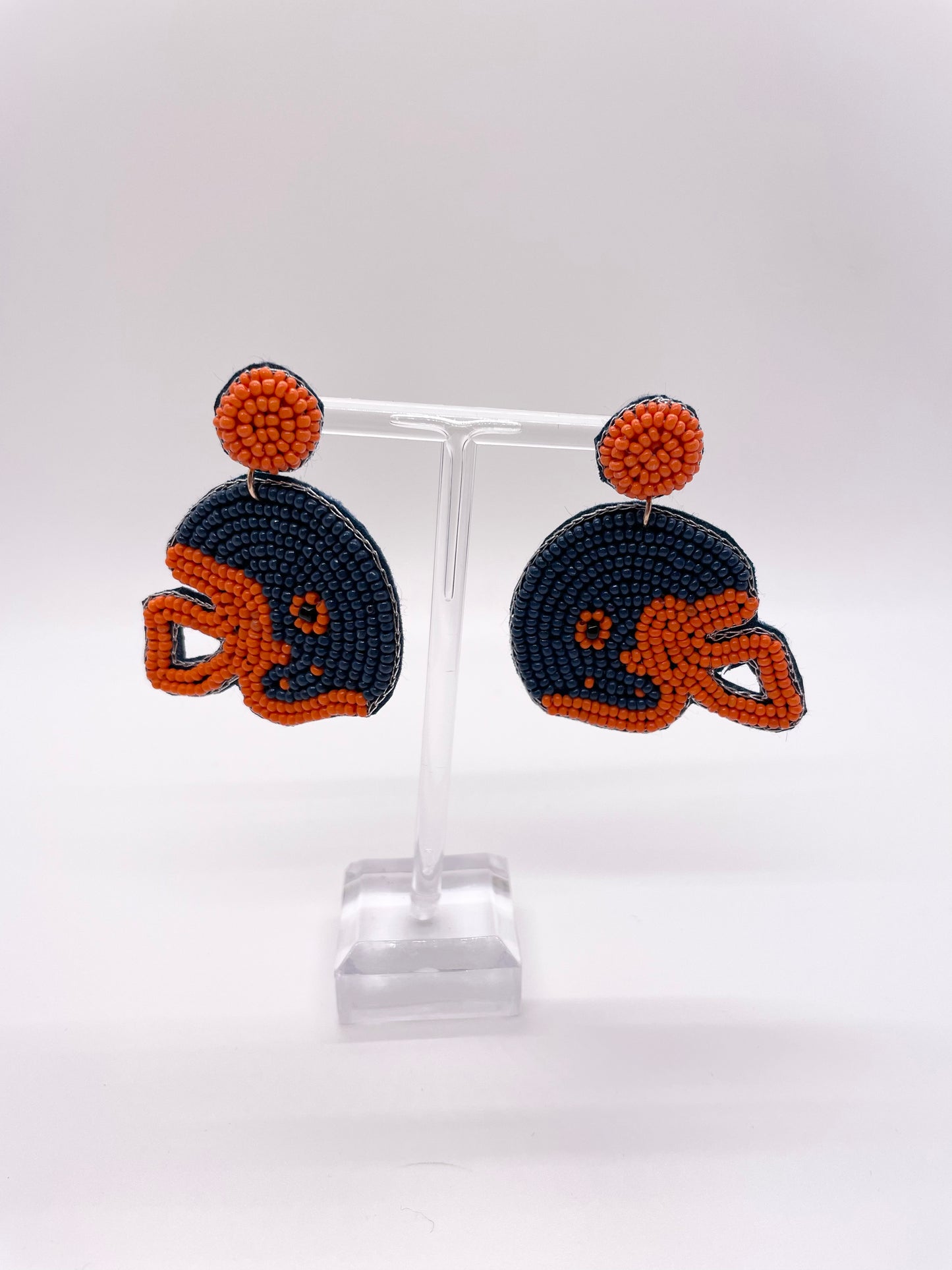 Auburn Helmet Earrings