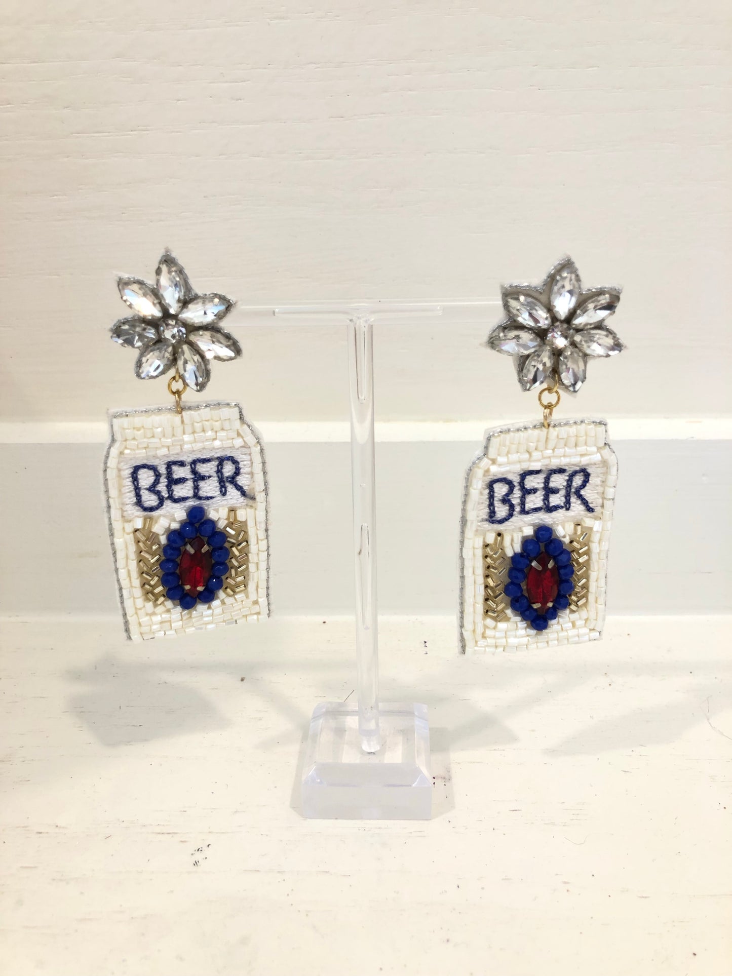 Beer Never Broke My Heart Earring